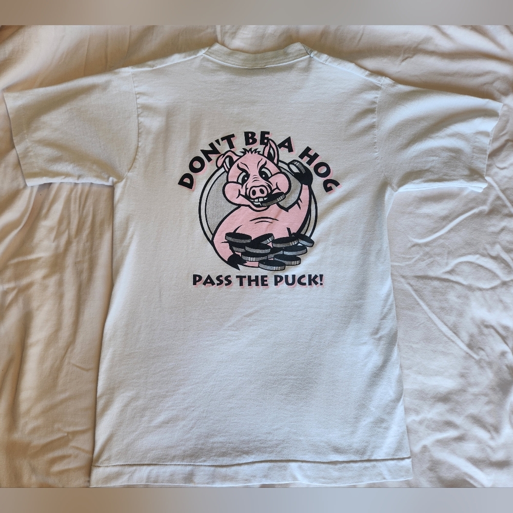 🐷Vintage - Single Stitch Hogwear T-Shirt - Size S